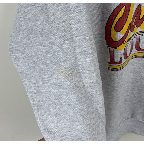 Vintage 90s University Of Louisville Cardinals Graphic Crewneck / Size Large - Picture 3 of 6